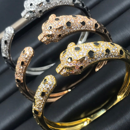 [⭐Luxery]PANTHERE BIG BRACELET DIAMONDS