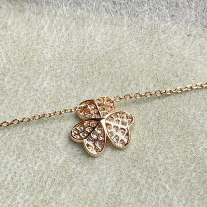 [⭐Luxery]FLOWER DIAMOND NECKLACE