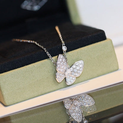 [⭐Luxery]BUTTERFLY DIAMOND NECKLACE