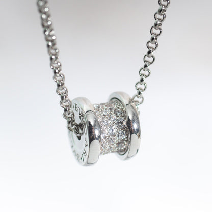 [⭐Luxery]ZERO 1 SILVER DIAMOND NECKLACE