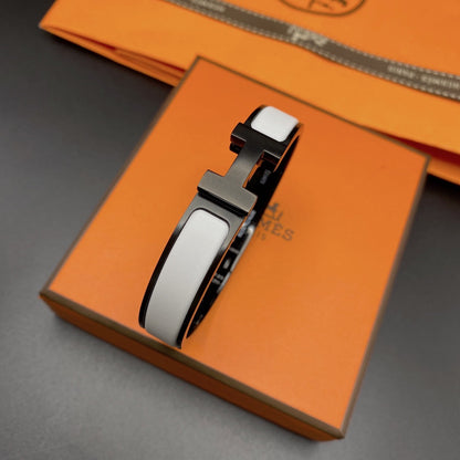 [⭐Luxery]H BRACELET 12MM BLACK WHITE CERAMIC