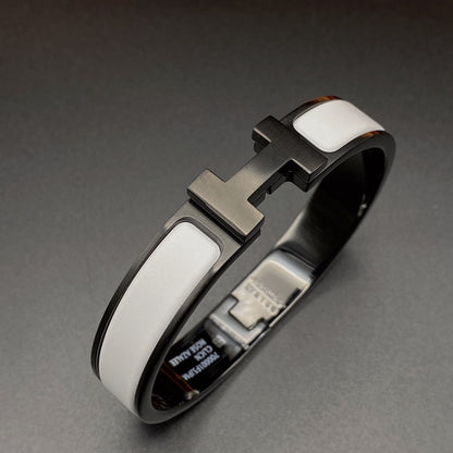 [⭐Luxery]H BRACELET 12MM BLACK WHITE CERAMIC