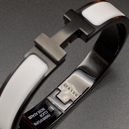 [⭐Luxery]H BRACELET 12MM BLACK WHITE CERAMIC