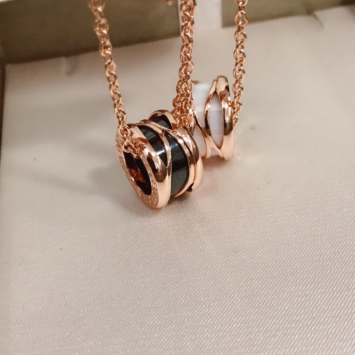 [⭐Luxery]ZERO 1 FOUR BAND PINK GOLD CERAMIC