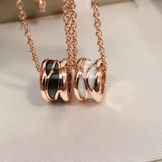 [⭐Luxery]ZERO 1 FOUR BAND PINK GOLD CERAMIC