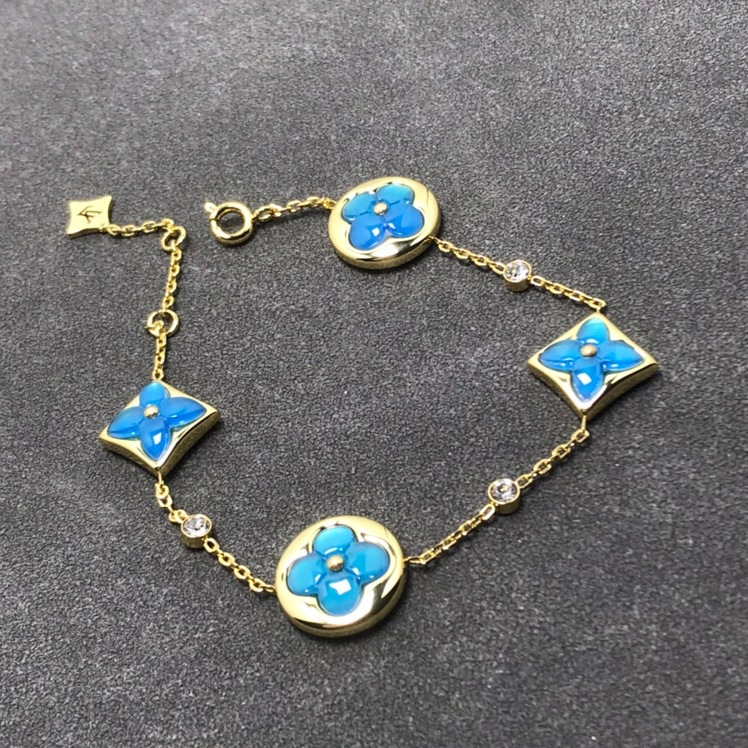 [⭐Luxery]STAR AND SUN TURQUOISE 4 MOTIFS 3 DIAMONDS