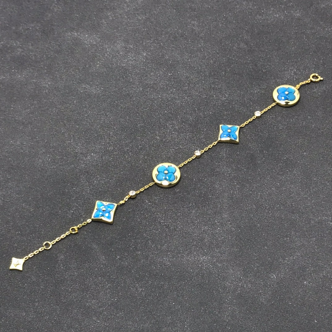 [⭐Luxery]STAR AND SUN TURQUOISE 4 MOTIFS 3 DIAMONDS
