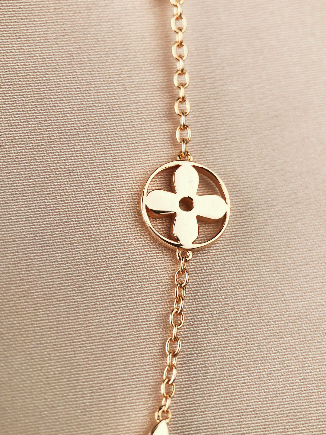 [⭐Luxery]STAR AND SUN 7 MOTIFS GOLD BRACELET