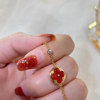 [⭐Luxery]SUN PEDANT CARNELIAN BRACELET