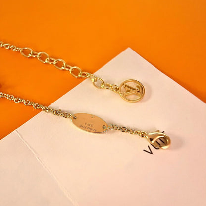 [⭐Luxery]LOGO STAR MOTIF GOLD BRACELET