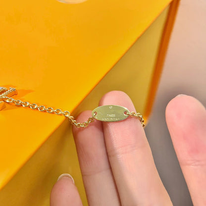 [⭐Luxery]LOGO STAR MOTIF GOLD BRACELET