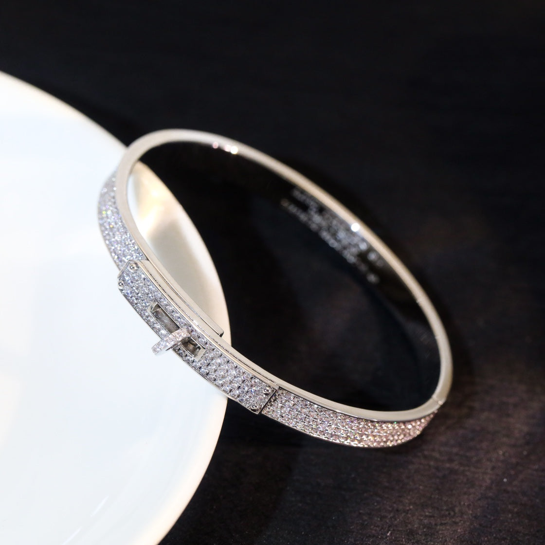 [⭐Luxery]KELLY BRACELET DIAMOND PAVED
