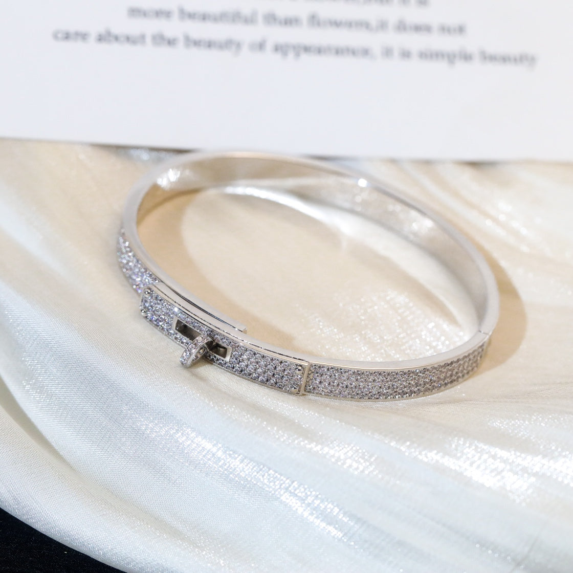[⭐Luxery]KELLY BRACELET DIAMOND PAVED