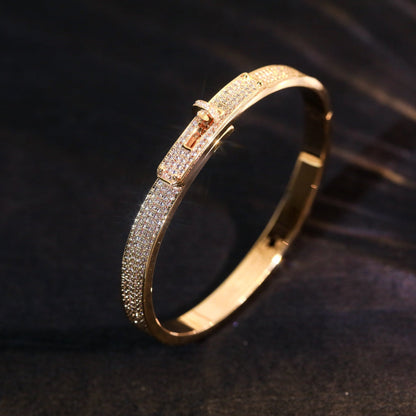 [⭐Luxery]KELLY BRACELET DIAMOND PAVED