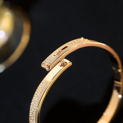 [⭐Luxery]KELLY BRACELET DIAMOND PAVED