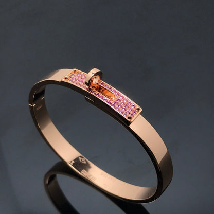 [⭐Luxery]KELLY BRACELET PINK DIAMOND