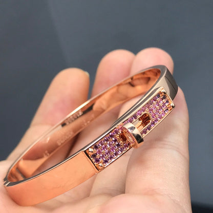 [⭐Luxery]KELLY BRACELET PINK DIAMOND