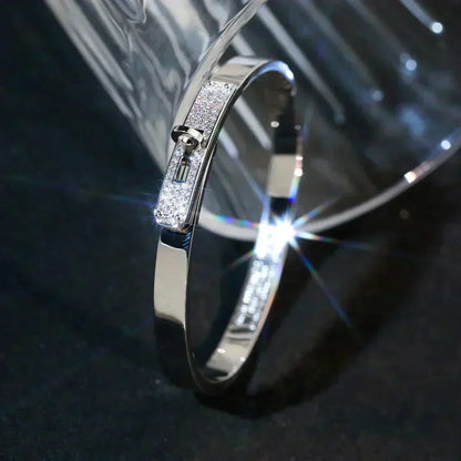 [⭐Luxery]KELLY SILVER DIAMOND BRACELET