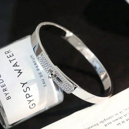 [⭐Luxery]KELLY SILVER DIAMOND BRACELET