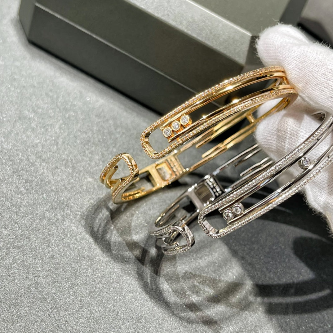 [⭐Luxery]MOVE 10TH PAVED DIAMOND BRACELET