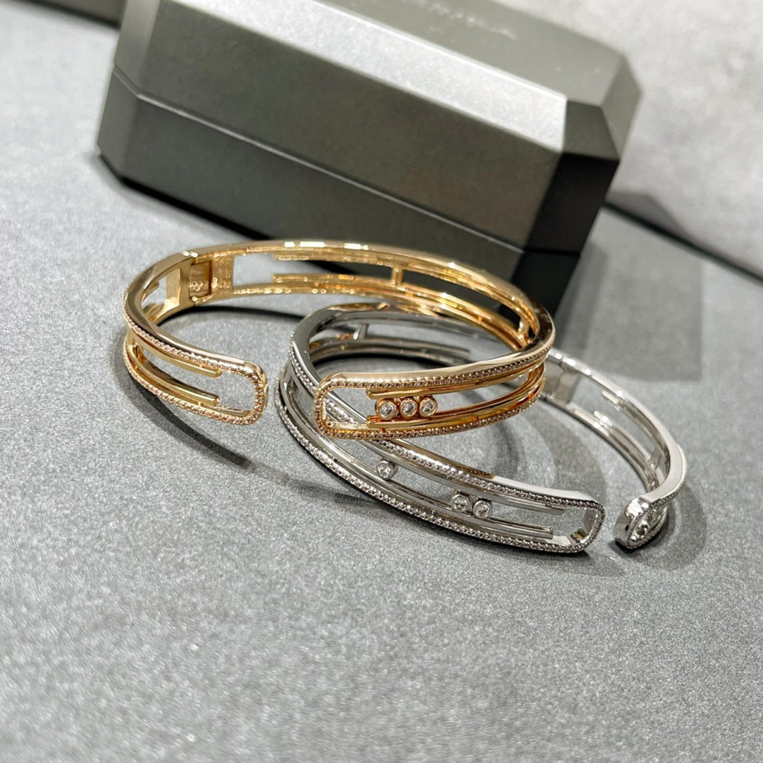 [⭐Luxery]MOVE 10TH PAVED DIAMOND BRACELET