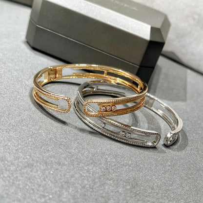 [⭐Luxery]MOVE 10TH PAVED DIAMOND BRACELET