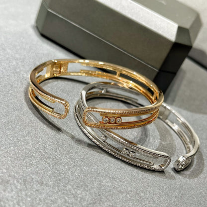 [⭐Luxery]MOVE 10TH PAVED DIAMOND BRACELET