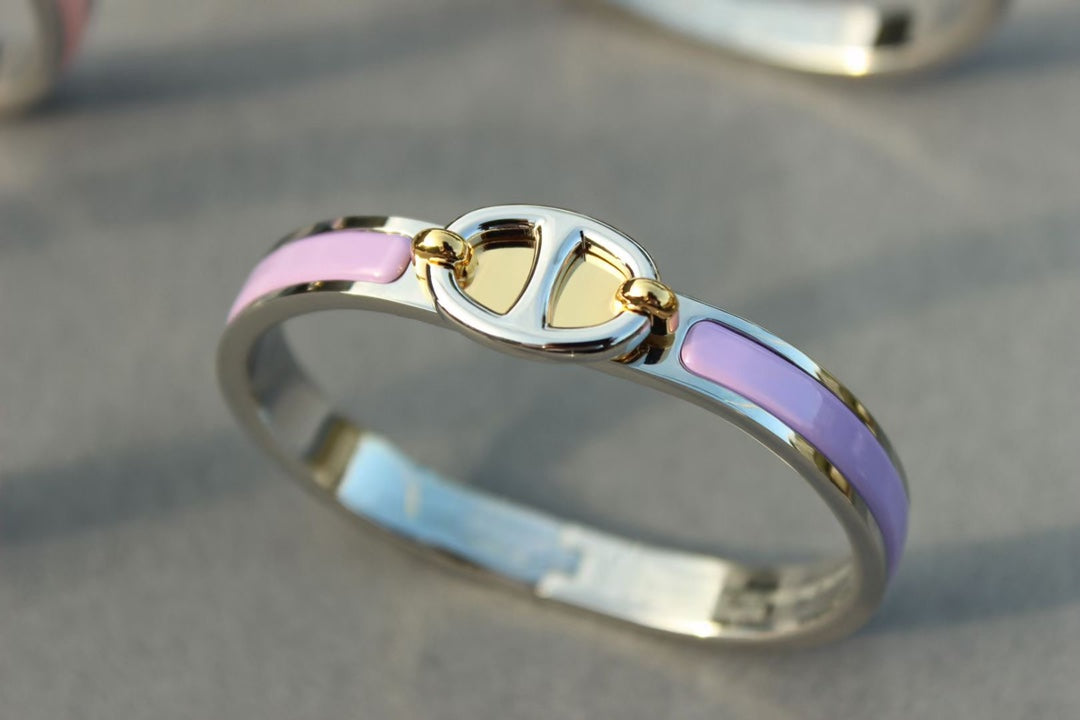 [⭐Luxery]CLIC CHAINE SILVER BRACELET