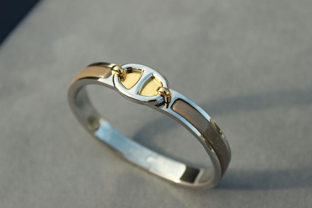 [⭐Luxery]CLIC CHAINE SILVER BRACELET