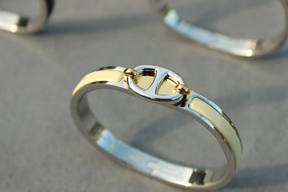 [⭐Luxery]CLIC CHAINE SILVER BRACELET
