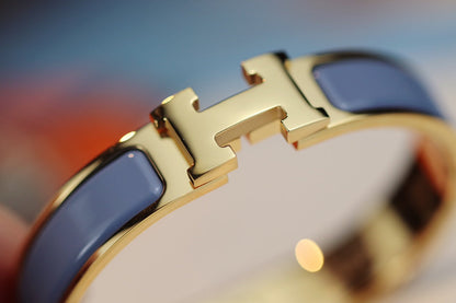 [⭐Luxery]H BRACELET 12MM BLUE GRAY