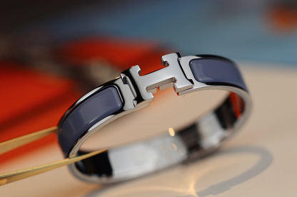 [⭐Luxery]H BRACELET 12MM BLUE GRAY