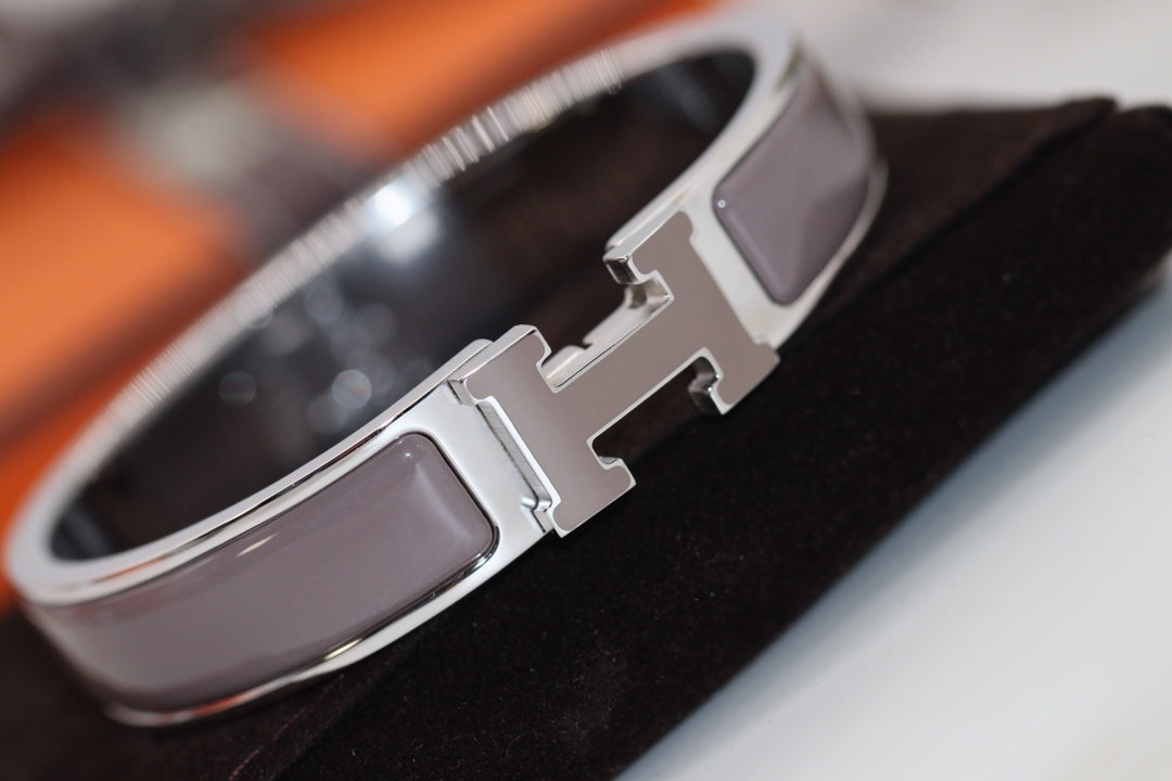 [⭐Luxery]H BRACELET 12MM BROWN