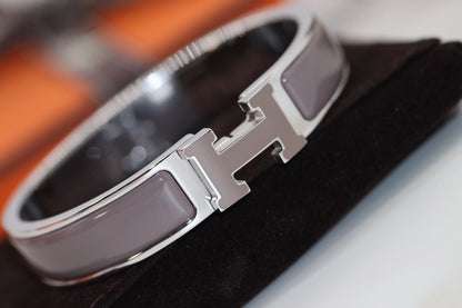 [⭐Luxery]H BRACELET 12MM BROWN