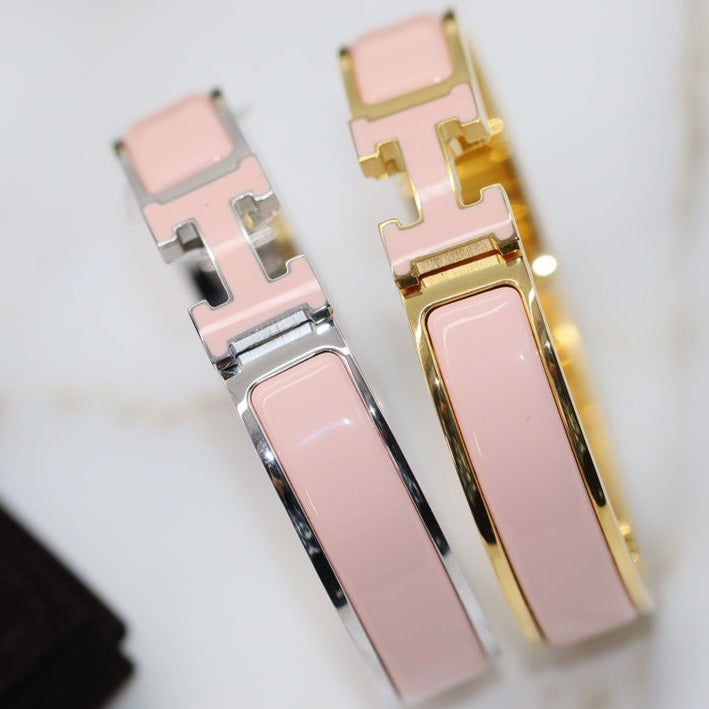 [⭐Luxery]H BRACELET 12MM PINK