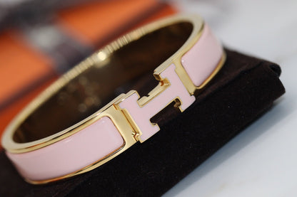 [⭐Luxery]H BRACELET 12MM PINK