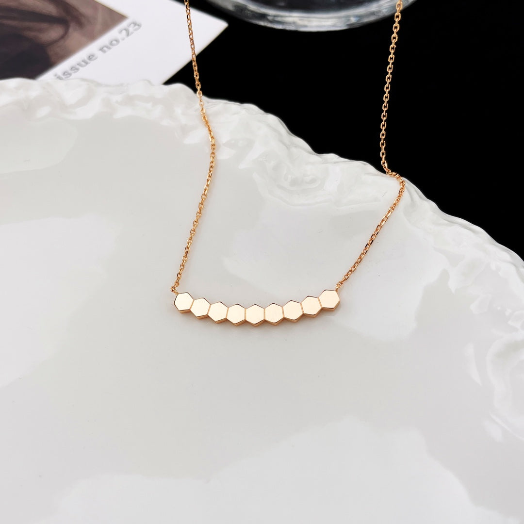 [⭐Luxery]BEE MY LOVE DIAMOND NECKLACE