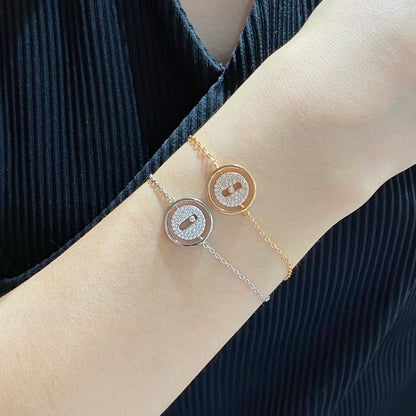 [⭐Luxery]Demo MOVE DIAMOND PAVED BRACELET