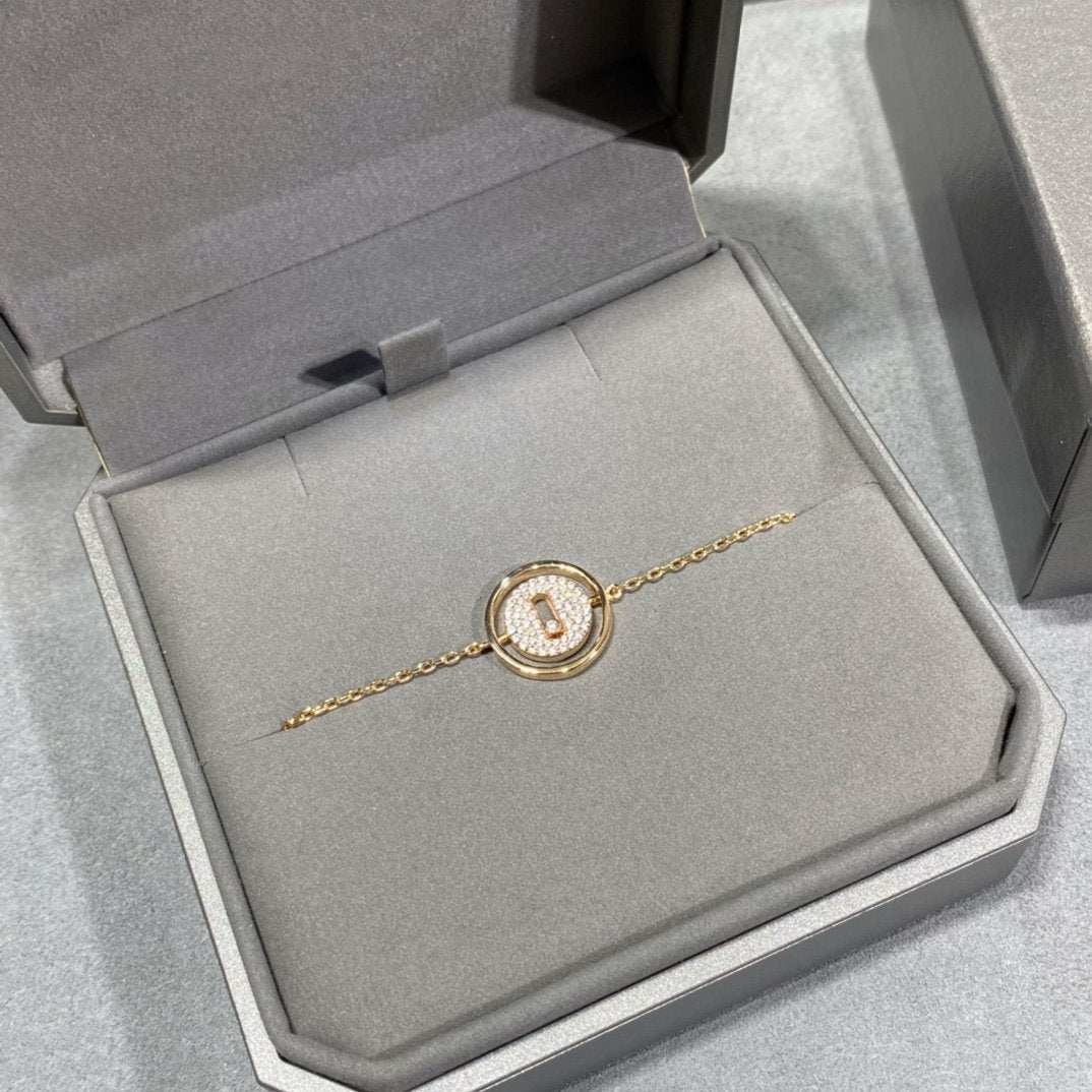 [⭐Luxery]Demo MOVE DIAMOND PAVED BRACELET
