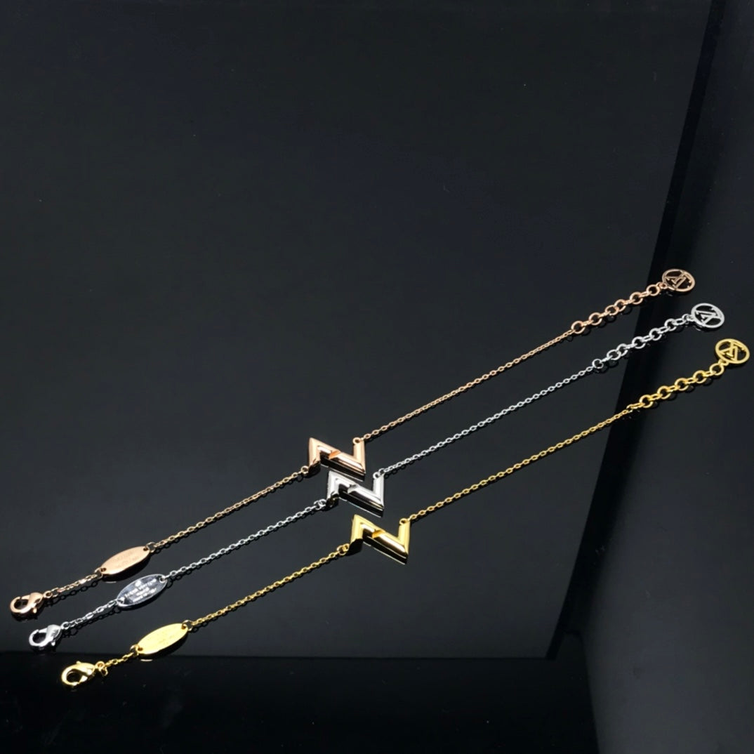 [⭐Luxery]VOLT LV LOGO BRACELET