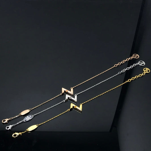 [⭐Luxery]VOLT LV LOGO BRACELET