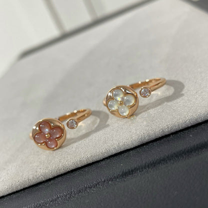 [⭐Luxery]SUN 1 DIAMOND PINK MOP RING