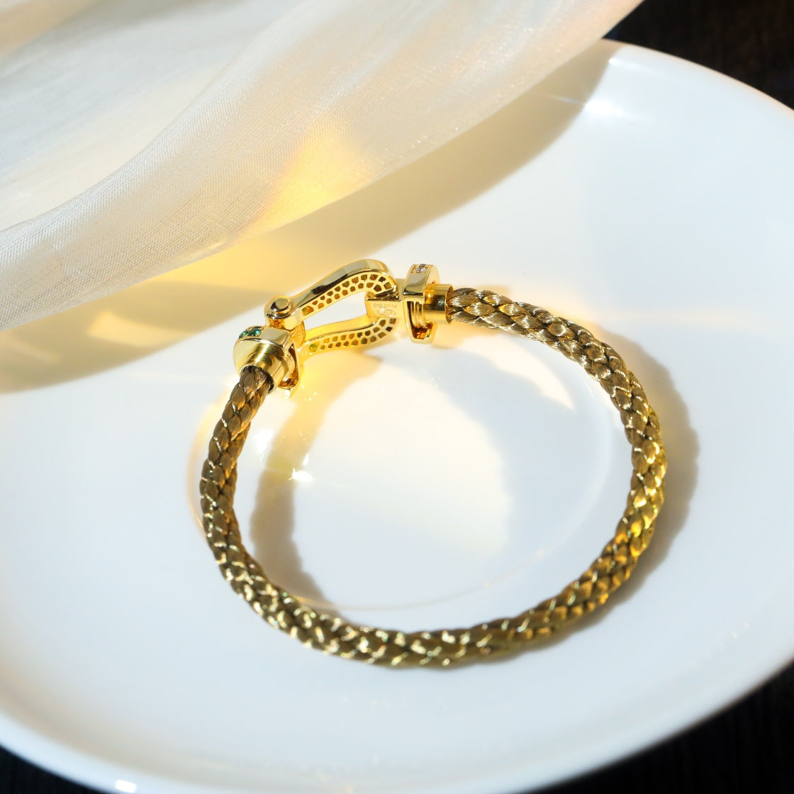 [⭐Luxery]FORCE 10 GOLD GREEN DIAMOND PAVED