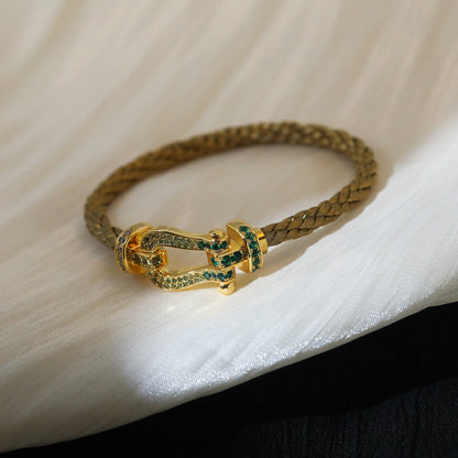 [⭐Luxery]FORCE 10 GOLD GREEN DIAMOND PAVED