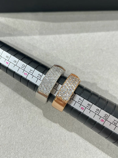 [⭐Luxery]LIENS EVIDENCE  DIAMOND PAVED RING