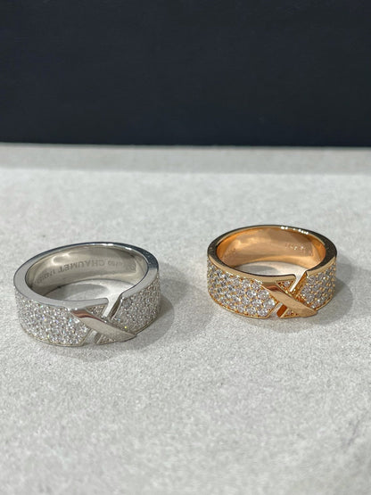 [⭐Luxery]LIENS EVIDENCE  DIAMOND PAVED RING