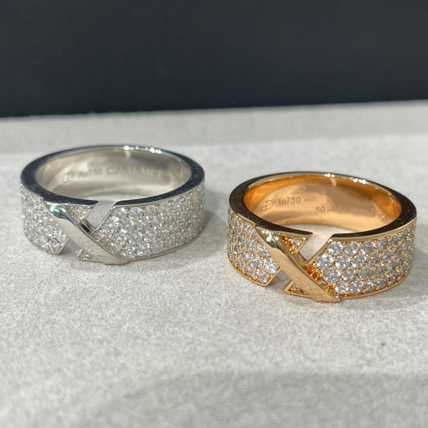 [⭐Luxery]LIENS EVIDENCE  DIAMOND PAVED RING