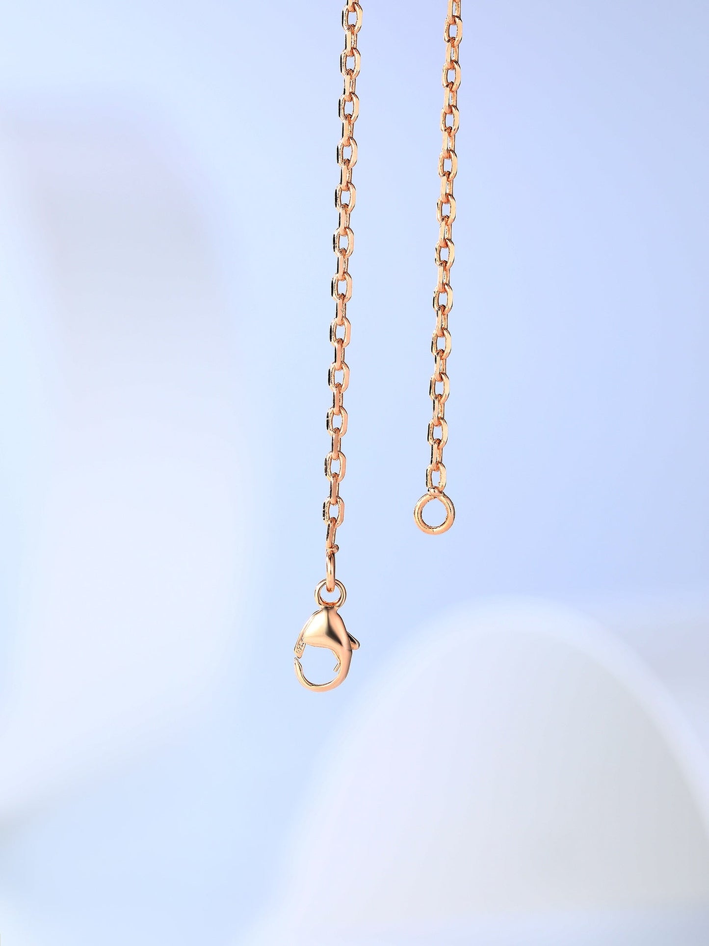 [⭐Luxery]H CAGE PINK GOLD NECKLACE