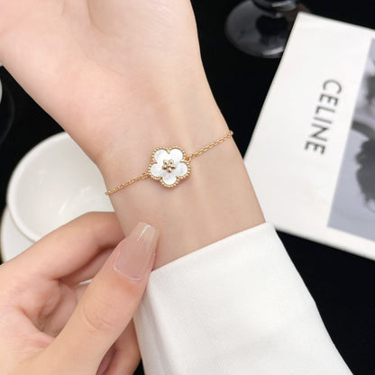 [⭐Luxery]LUCKY SPRING ROSE GOLD MOP BRACELET