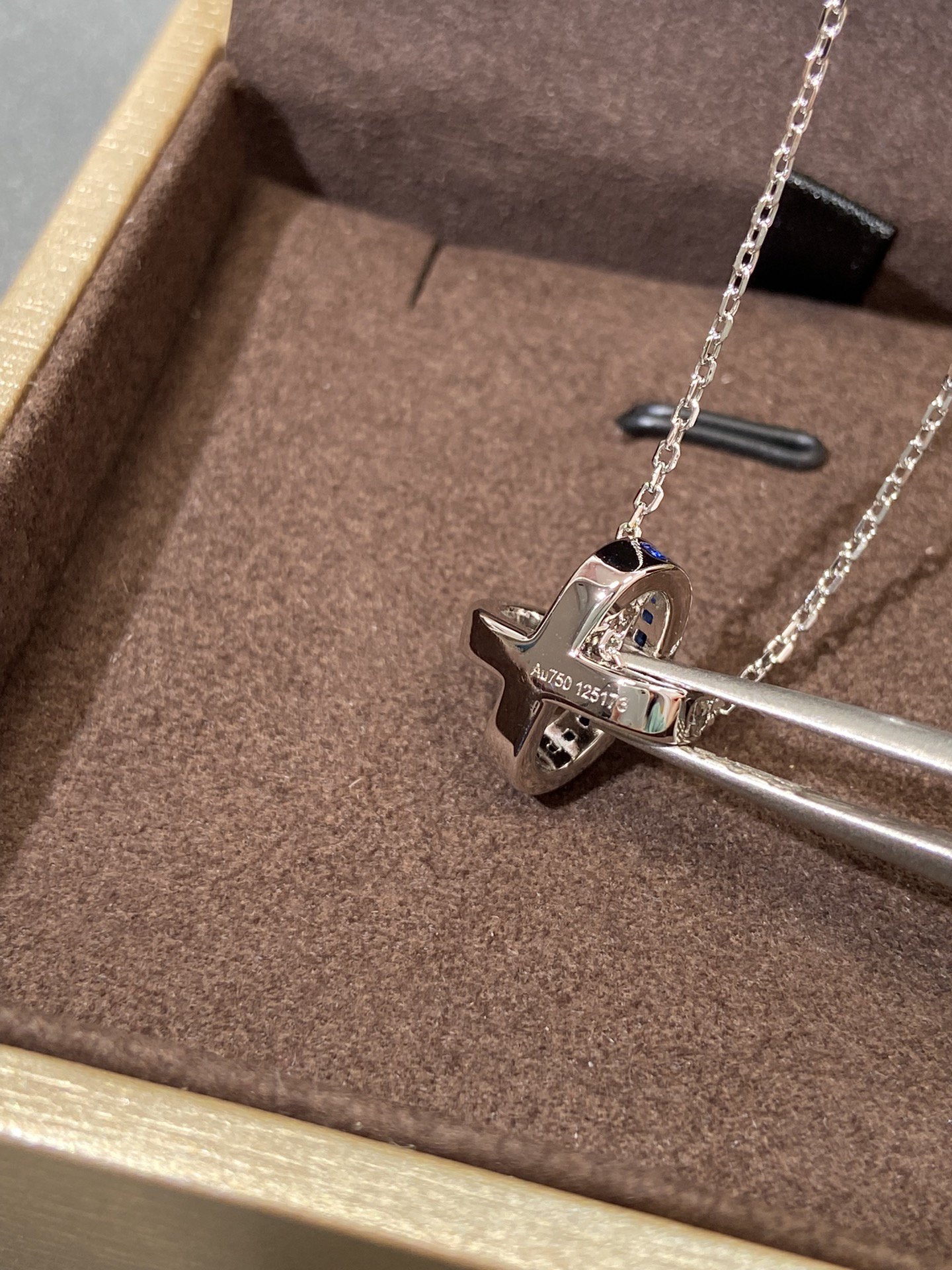 [⭐Luxery]LIENS DIAMOND SILVER NECKLACE